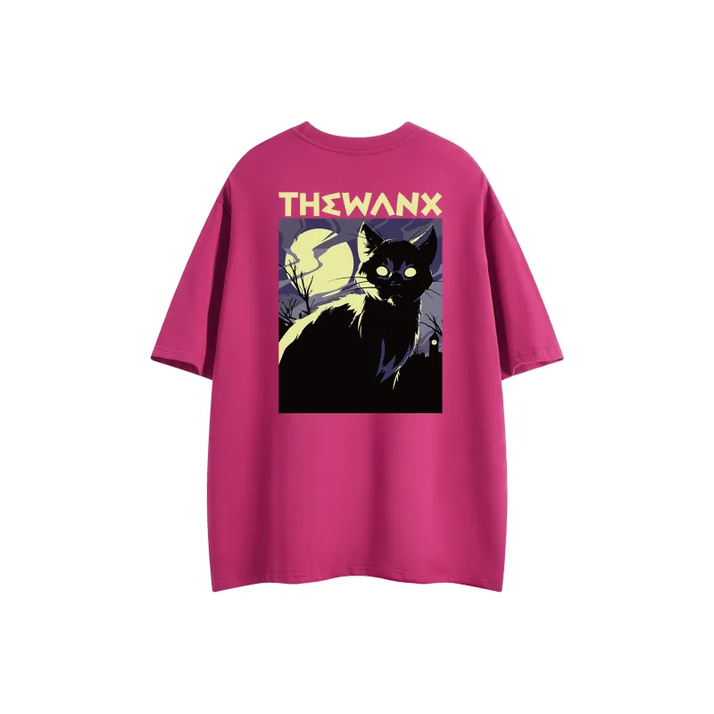 WANX Short Sleeved T Shirts Unisex-6