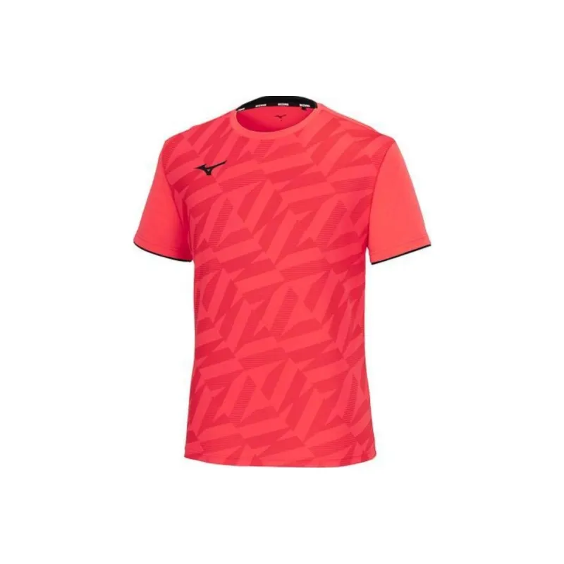 Mizuno T Shirt Men's Bright Red-0