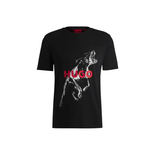 HUGO BOSS Graphic Print T shirt