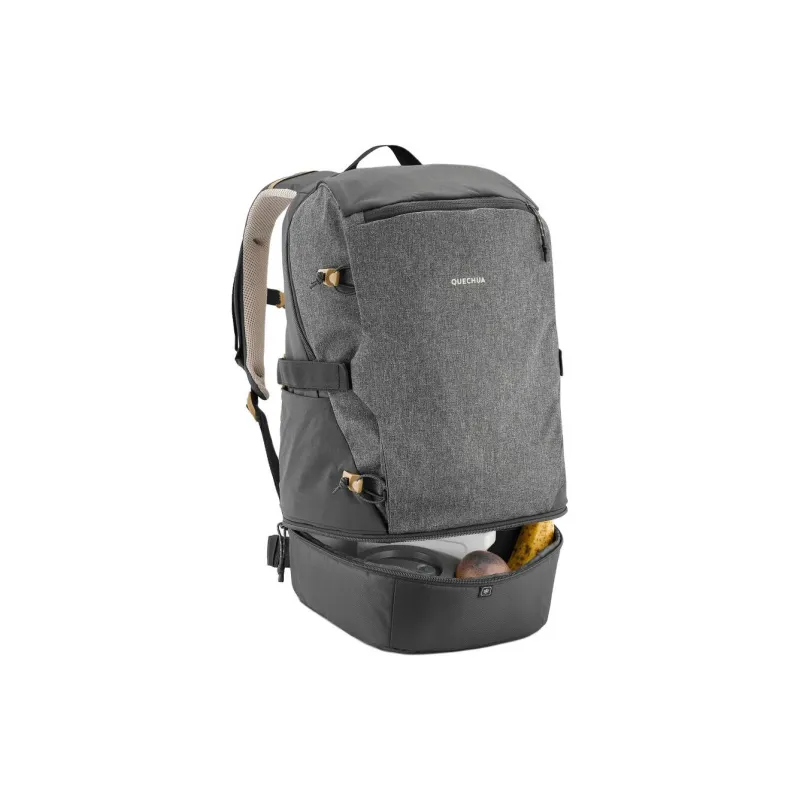 DECATHLON Mountaineering Bag Outdoor Bag Polyester 30L Carbon Gray Men's-5