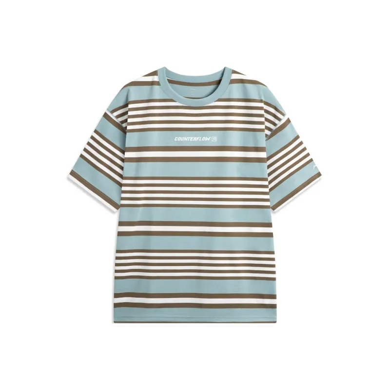 LiNing CF Tracing T Shirt Men's Fish Eye Green-0