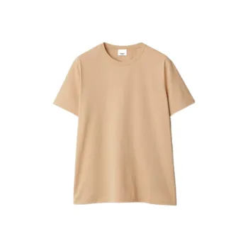 Burberry SS24 T Shirt Men's Soft Yellow Brown