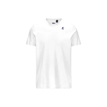 K WAY T Shirts Unisex White