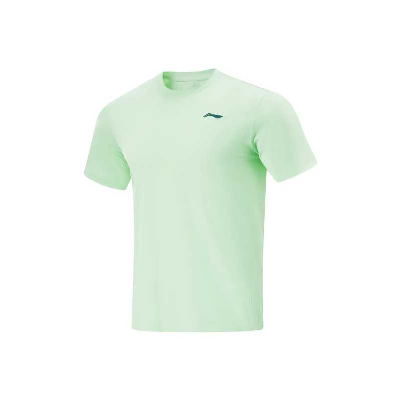 LiNing Fitness Series T Shirt Men's Sky Ethereal Green-0