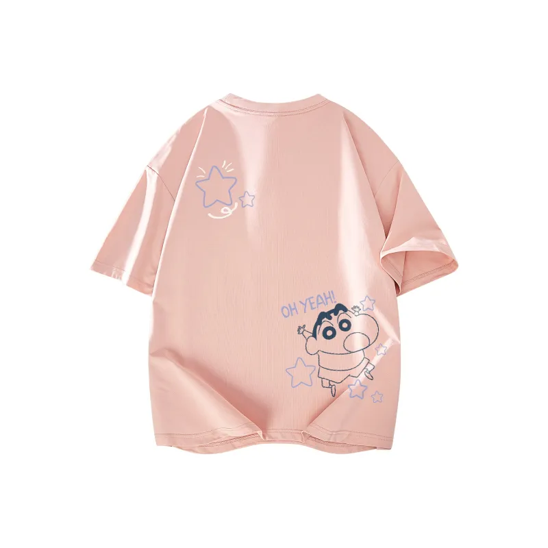 Crayon Shinchan Short Sleeved T Shirts Unisex-12
