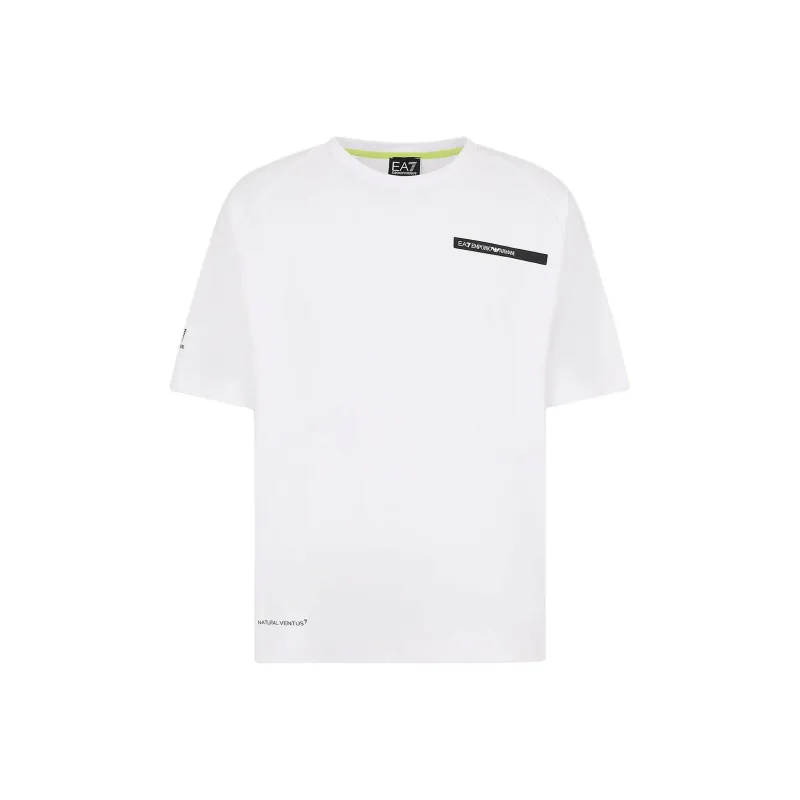 EMPORIO ARMANI EA7 SS24 T Shirt Men's White-0