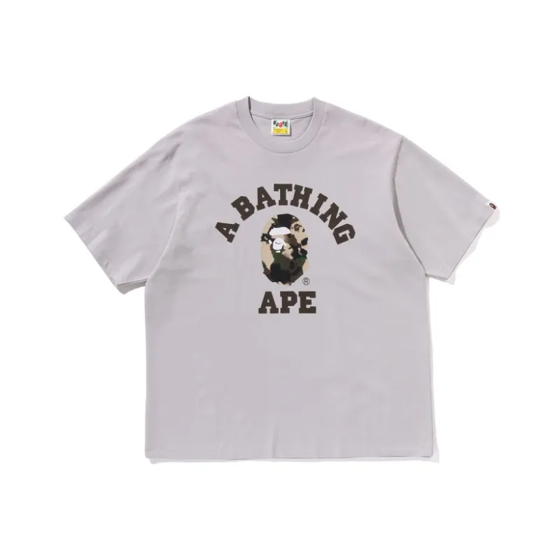 Bape Map Camo College Relaxed Fit Tee-2