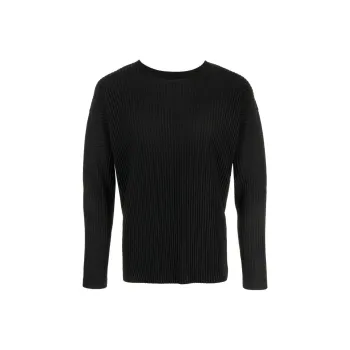 Homme Plissé Issey Miyake Plissé Long sleeve T shirt
