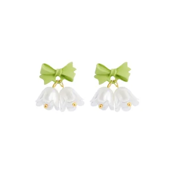QIANFANGDAHUANGYE Resin Earrings Women's