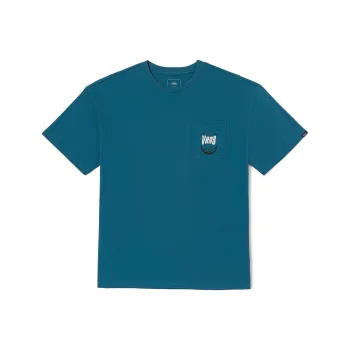 Vans T Shirts Unisex Blue