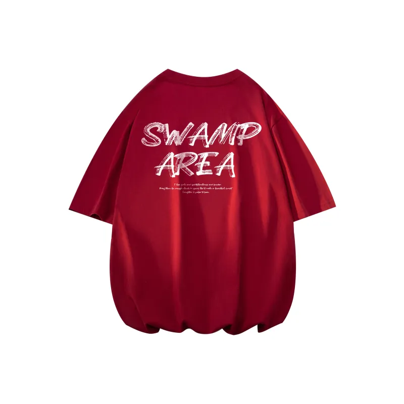 SWAMP AREA T-Shirt Unisex Black-4