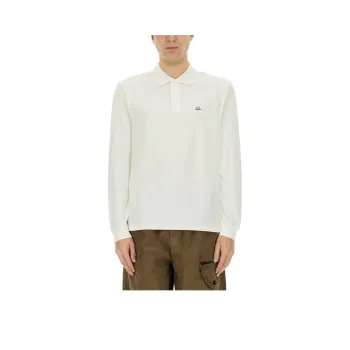C.P.Company Logo Piquet Polo Shirt