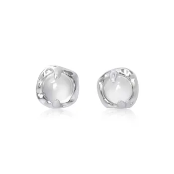 Jin Ruibang Colored Glaze Stud Earrings Women's