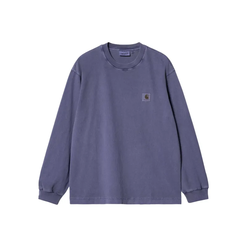 Carhartt WIP L/S Vista FW24 T Shirt T Shirt Men's Purple-0