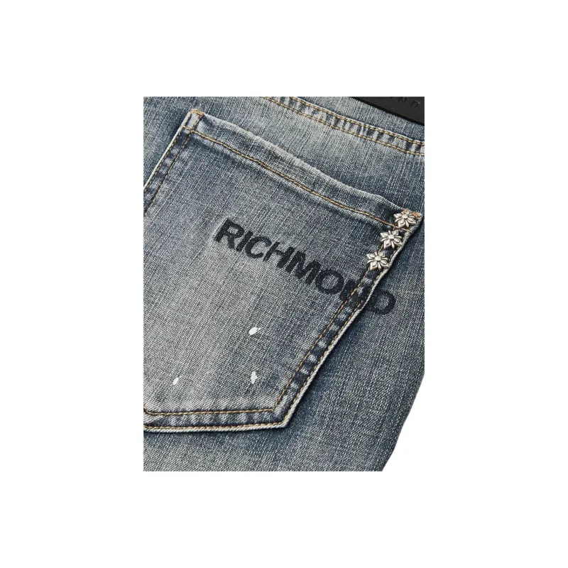 JOHN RICHMOND SS24 Jeans Men's Dark Denim Blue-2