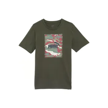 PUMA BOX LOGO T Shirts Men Jasper