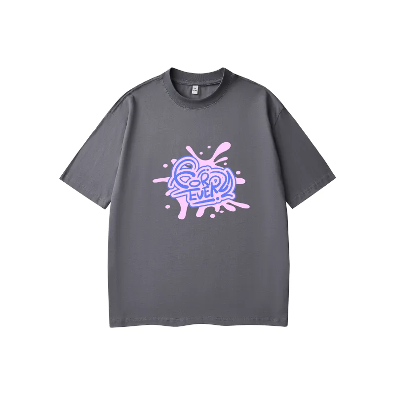FOREVER 21 Drop Shoulder Sleeve T Shirt Unisex-2
