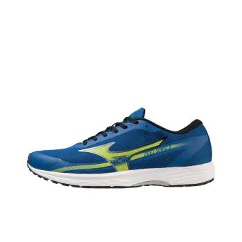 Mizuno Cushioned Slip Resistant Abrasion Resistant Low Top Training Shoes Unisex Blue Green Yellow White