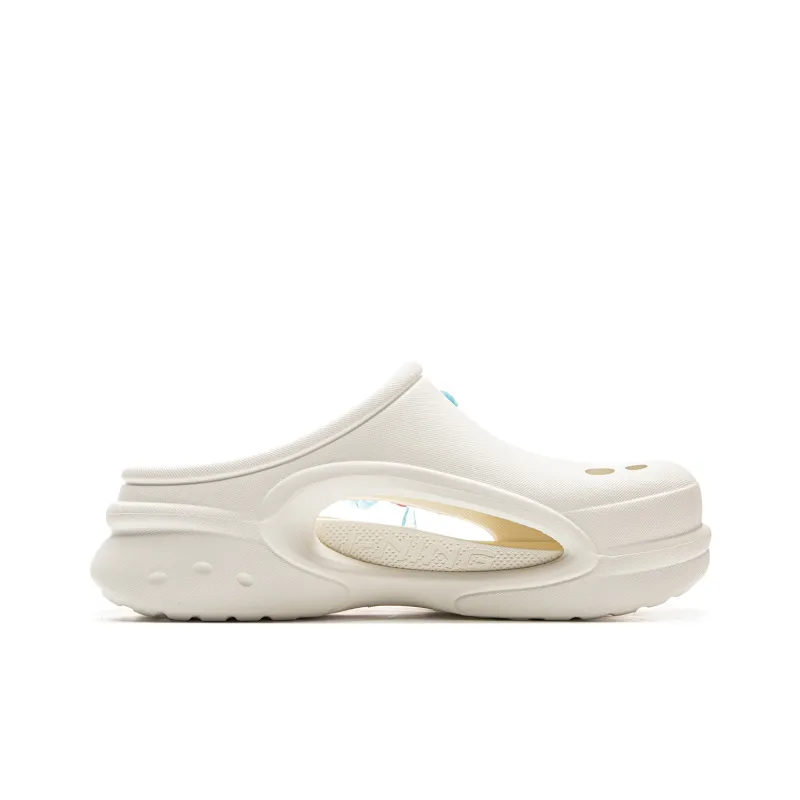 YINGXIONGLIANMENGYONGCHIPAIDUI x LiNing Soft Clogs Unisex White-1
