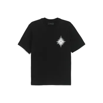 AMIRI Maxi Logo Printed Crewneck T Shirt