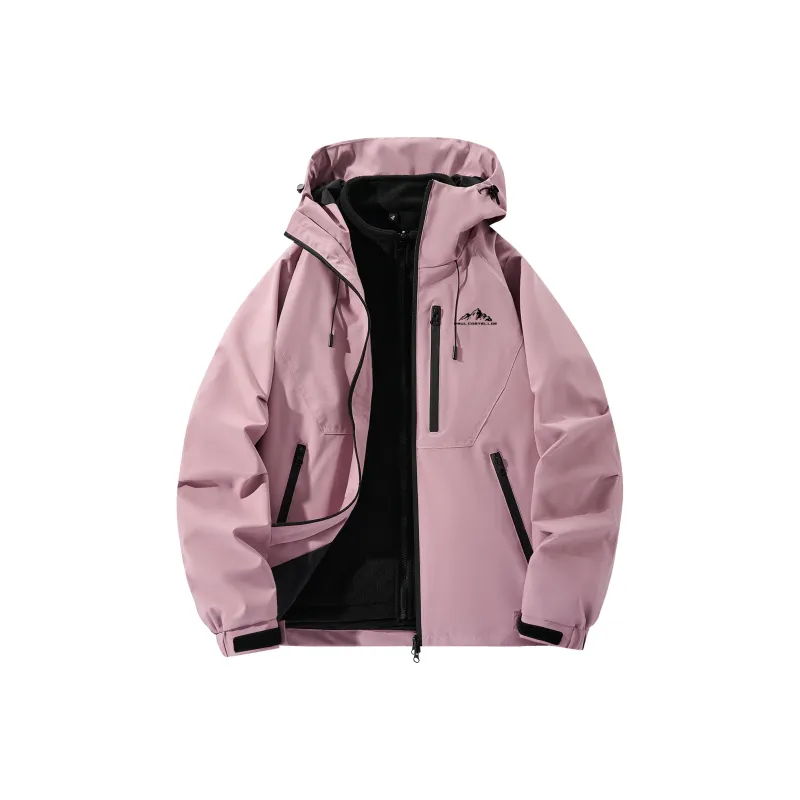 PAUL COSTELLOE Mountain Versatile Outdoor Hiking Windproof Breathable Warm Water Repellent Windbreaker Jacket Unisex-9