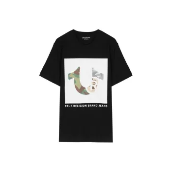 TRUE RELIGION Camo TRUE RELIGION Logo T shirt