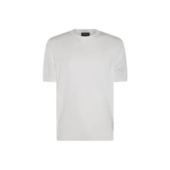 Ermenegildo Zegna Short Sleeved Crewneck T Shirt