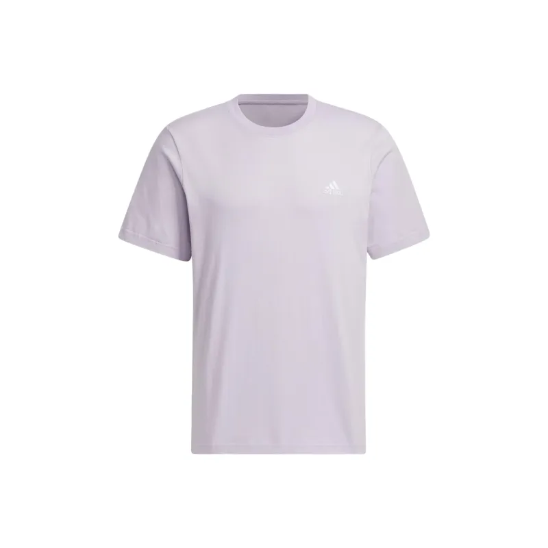 Adidas T Shirt Unisex Silver Purple-0