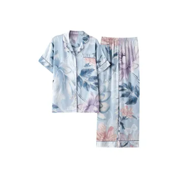 Pretty Lady Pajama Set Women's Light Blue