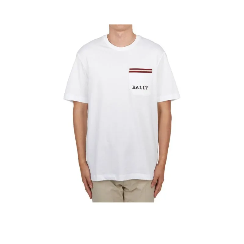BALLY T Shirts Men White-0