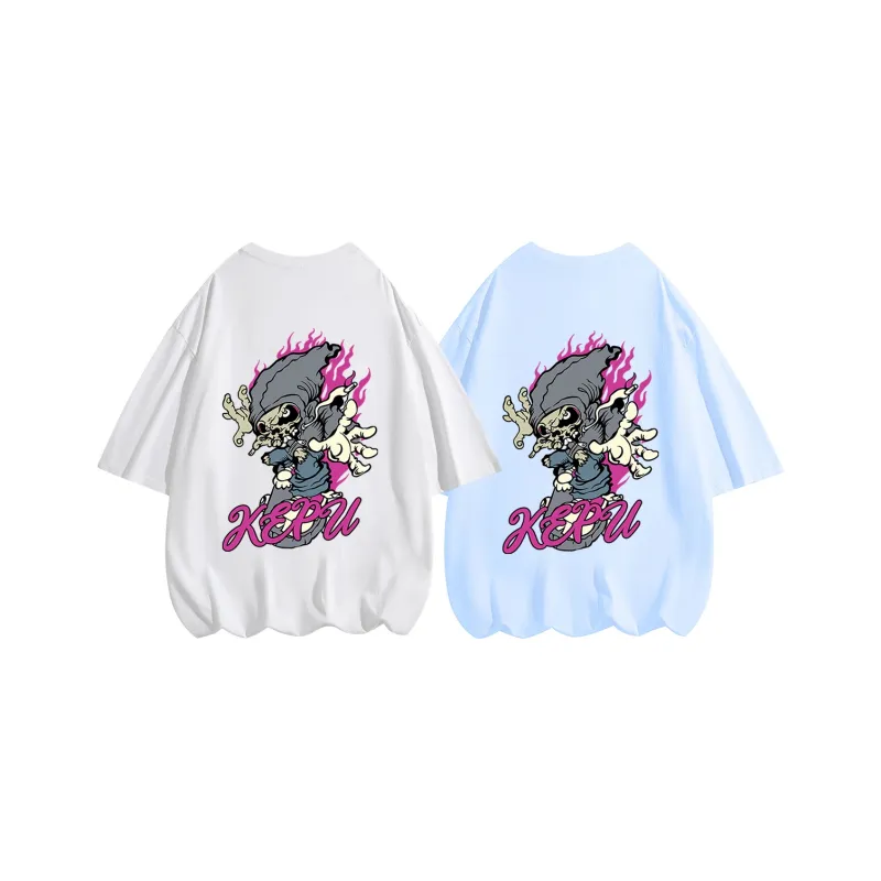 Kepu T Shirt Unisex 2 Pack White-10