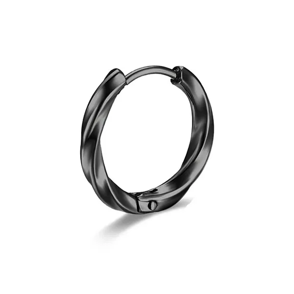 GUDUD Stainless Steel Earrings Unisex-0