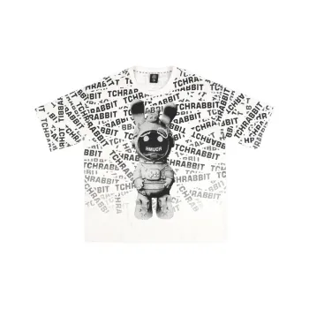 TCH T Shirt Unisex White With Black Logo