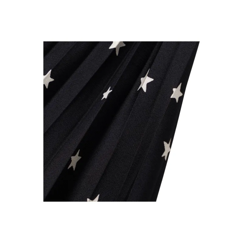 Valentino SS22 Casual Long Skirt Women's Black-3