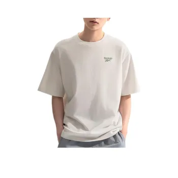 Reebok T Shirt Unisex Raw White