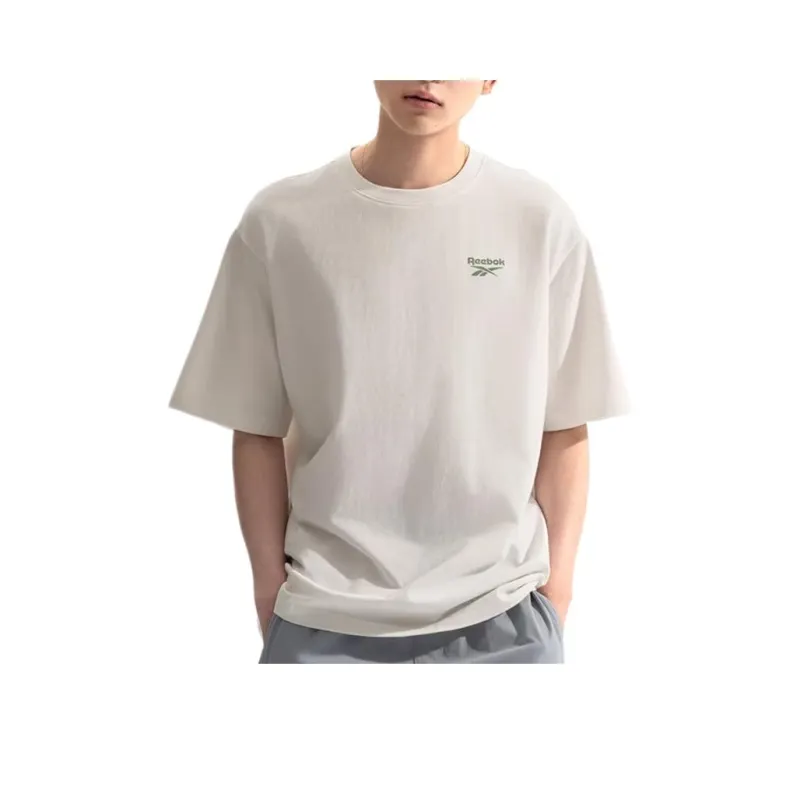 Reebok T Shirt Unisex Raw White-0