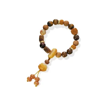 DVNRR Tiger's Eye Stone Jade Bracelets Unisex