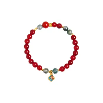 Golden Kite Agate Jade Bracelets Women's