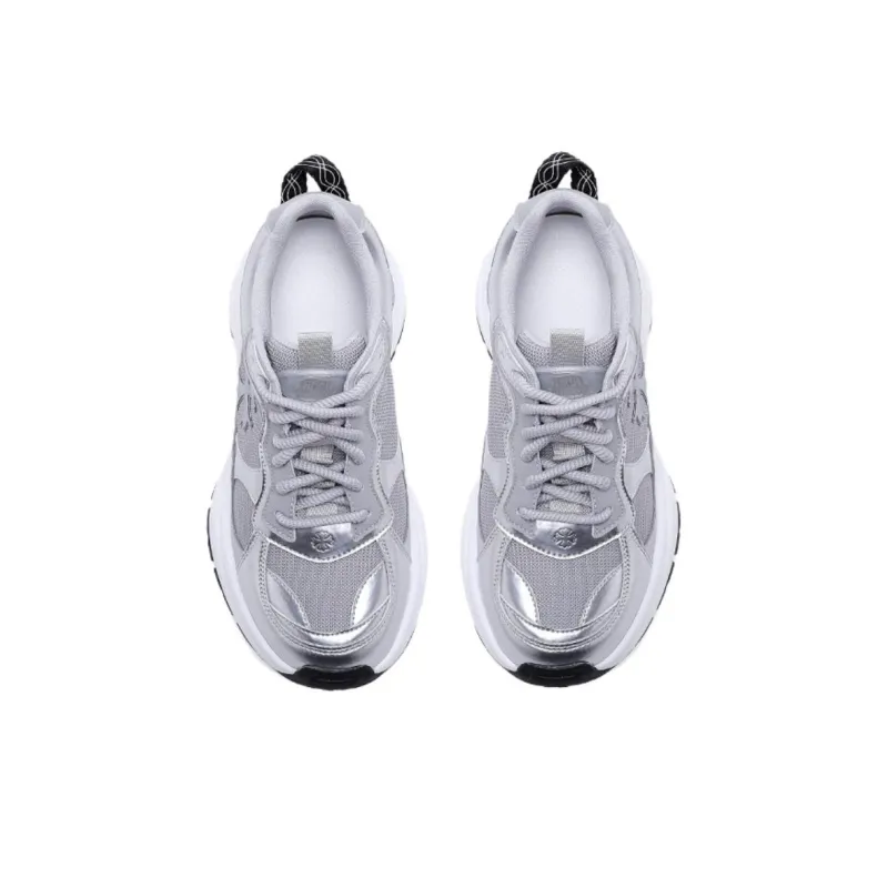 BENZI Anti Slip Wear Resistant Breathable Lightweight Height Increasing Low Top Chunky Sneakers Women's-8