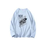 [100% cotton]Cream Blue (Tf Lightning Hero)