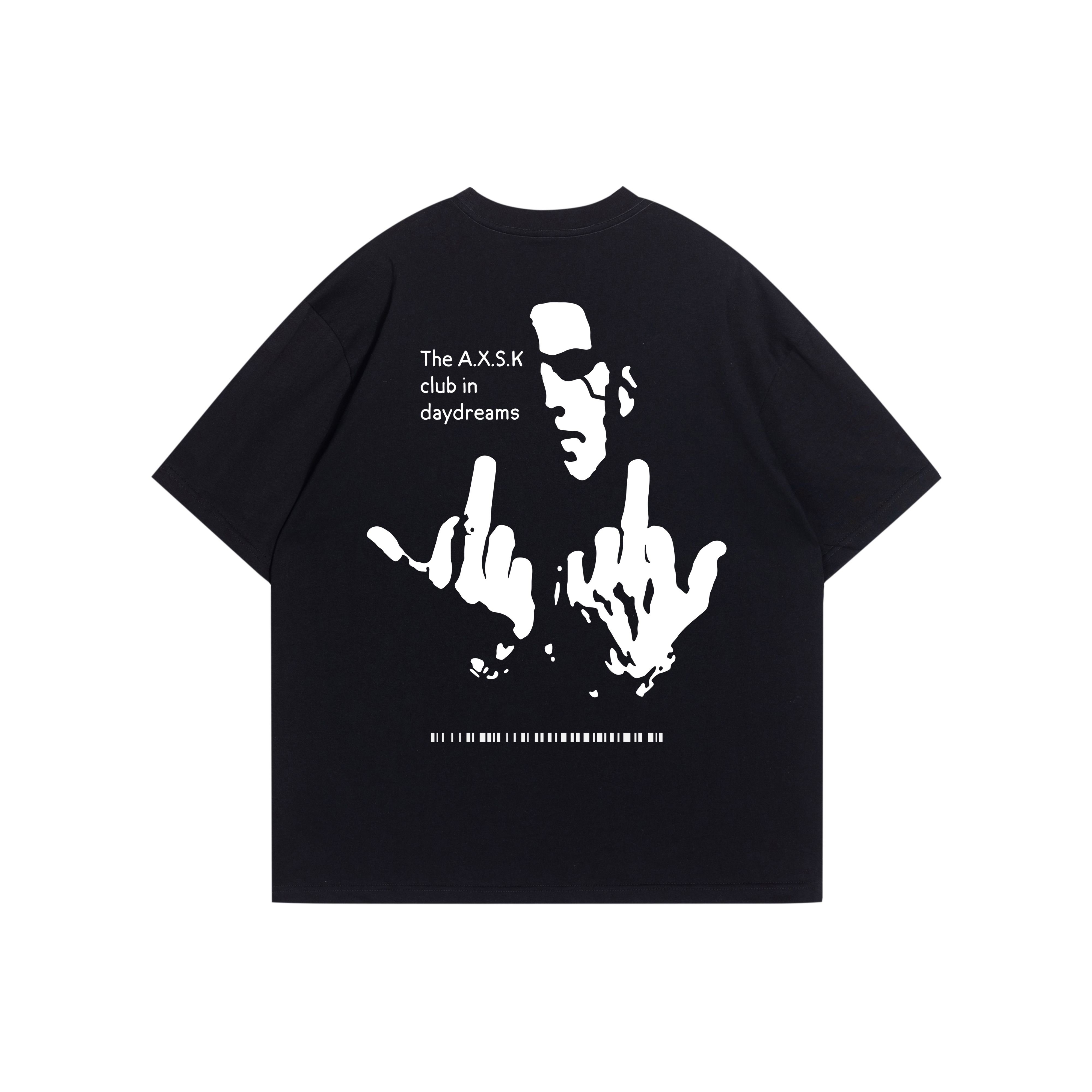 A.X.S.K T-Shirts Unisex White (Heavyweight 280g) 2XL - POIZON