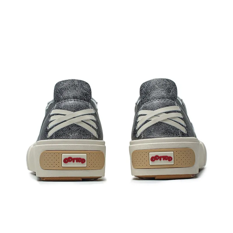 ESTEE GEEA Skateboard Shoes Unisex Low Top Gray-3