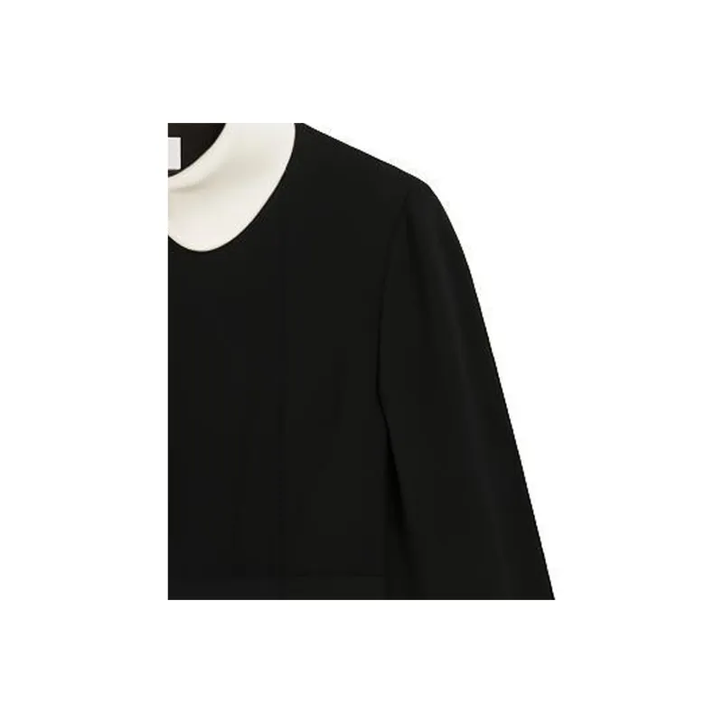 CELINE Long Sleeved Dresses Women's Black-2