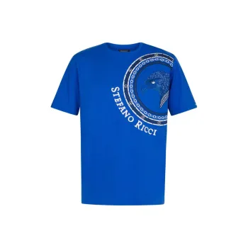 STEFANO RICCI T-Shirt Men's Blue