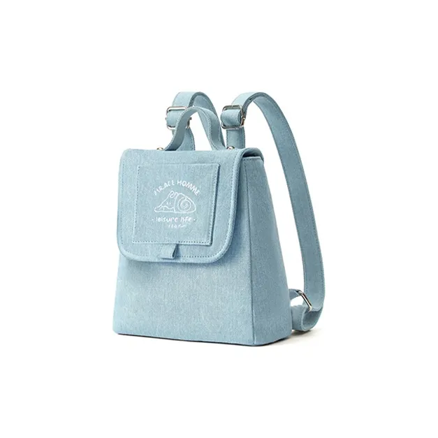 MR.ACE HOMME Cotton Backpack Trumpets Women's Legacy Blue/Melt Ice Blue-2