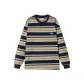 Apricot & Navy Blue