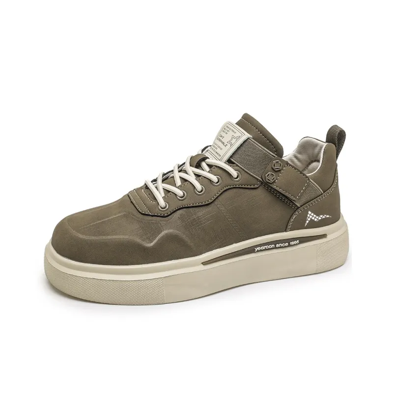 ATONGMU Slip Resistant Cushioning, Abrasion Resistant, Height Increasing Low Top Skateboard Shoes Unisex-6