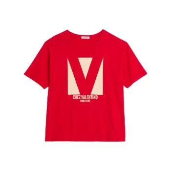 Valentino Chez Valentino Print T Shirt