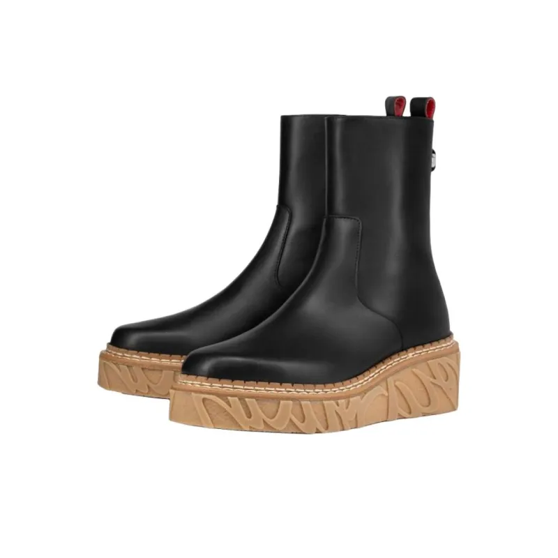 CL LUBOTING Aeroboot Ankle Boots Men's Black-3