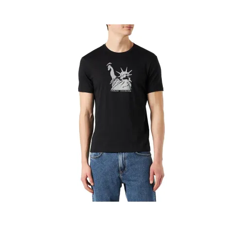 ARMANI EXCHANGEAE T Shirt Men's Black